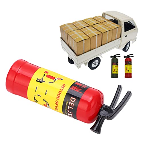 Rc Auto Brandblusser Kunststof, Staal Rc Auto Brandblusser Simulatie Ontwerp Levensige Lichtgewicht Brandblusser Speelgoed Rc Auto Accessoires Rc (Rood) 5