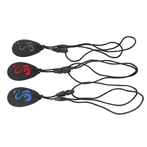 3 Piece Sensory Chew Chain Siliconen Kauwspeelgoed voor kinderen en volwassenen verminderen donut kauwen 5