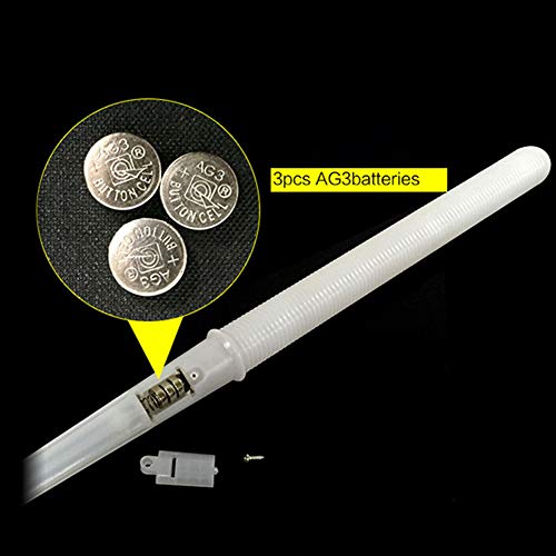 LED Glowing Sticks voor Cotton Candy Machine - licht omhoog Sticks, wit 5