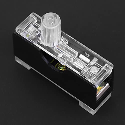 10 st zekering houder 35mm rail gemonteerde zekering houder met geïntegreerde 10A zekering 6x30 4