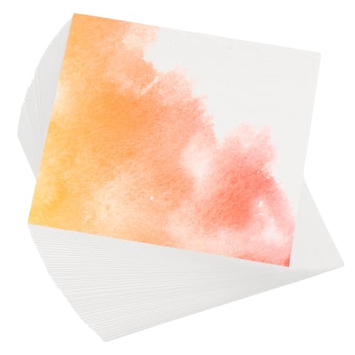 300Sc Pure Cotton Waterverf Papier 100lbs/230 GSM Waterverfverfpapier voor kunstverf aquarelverf tekenaar, 10x10cm