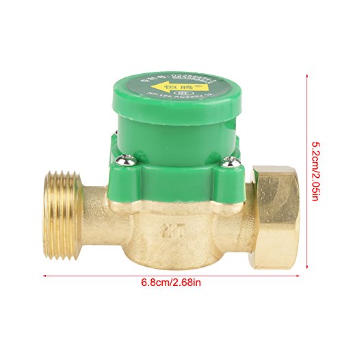 HT-120 AC220V 1A Filetto Pompa Acqua Interruttore Sensore di flusso volgens Doccia Scaldacqua (G3/4 "-3/4") 3