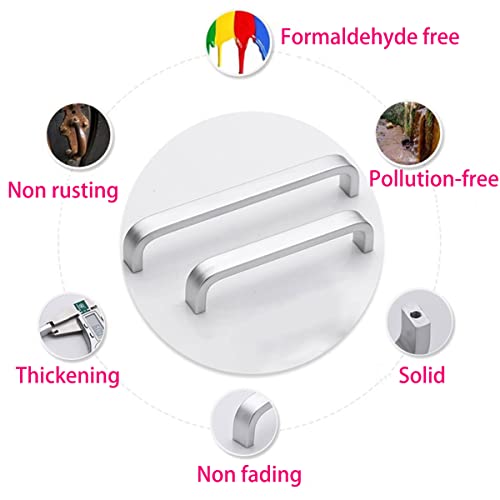 10 stuks 128mm Aluminium Legering Handgrepen Meubels Handgrepen Deur Handgrepen Trekt Keuken Lade Handgrepen 4