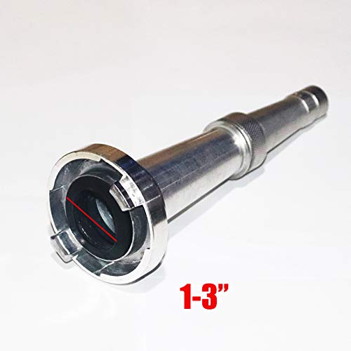 Brandslang Nozzle Clutch Jet Pipe Water Tak voor Fire Slang Tuin Irrigatie-2" zonder klep 3