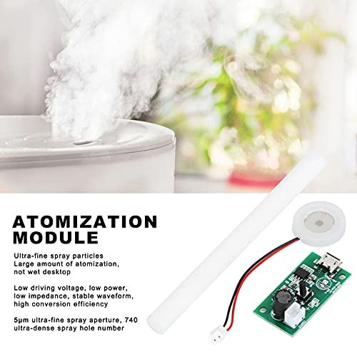 Ultrasone Atomizer 740 Holes 5μm USB Atomizer Vervochtiger met Sync Switch voor thuis en op kantoor
