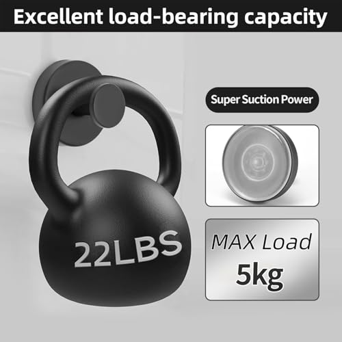 2 stuks Zwarte wandhaken, Zuigbeker haken, Roestvrij staal, Vacuum Zuigbeker haken, Badkamer, Roestvrij staal, Waterdicht, Zuigbeker houder, Handdoekhaak zonder boren, voor badkamer en 4