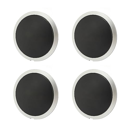 Rim Center Cap Cover, Wheel Hub Cap 4 stuks Eenvoudig te installeren 68078421AB voor 500 2007 tot 2019 (White Circle White Letter) 5