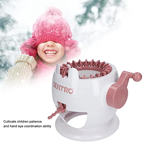 Breimachine, 22 Naalden 2 Kleurensnaren Smart Weaving Loom Breien Rond Loom, Brei Loom Machine Kit voor volwassenen en kinderen, Handheld Roterende Ronde Breispeelgoed 4