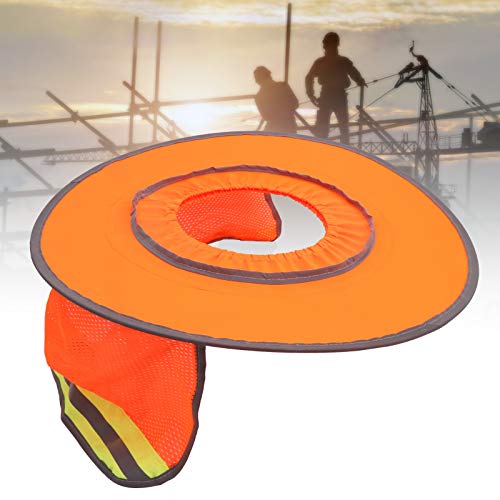 Veiligheidshoed zon Shade, Safety Hat Sunshade Reflective Outdoor Sunshade Construction Worker Wandelen Fietsen Sun Shade