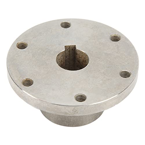 Flange Shaft Koppeling, 14mm Roestvrij staal Stijve Bord bevestigingsfunctie Roestvrij stalen Shaft Koppelen met ketting Slot voor onderhoud 5