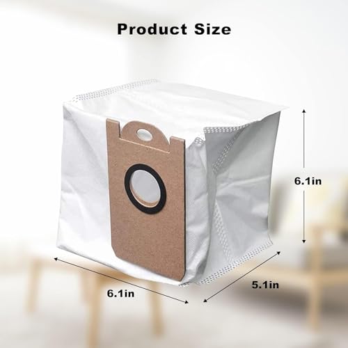 9 Pack lekvrije speciale grote capaciteit stofzakken voor Proscenic M7 Pro M7 Max Stofzuiger accessoire 5