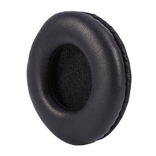 Zachte vervanging oorkussens Kussen PU leder JVC S150 S160 oorkussens oorkussens Foam voor hoofdtelefoon zwarte padpads 80Mm voor J3 SJ33 SJ5 SJ55 ES7 ESW9 ESW10 3