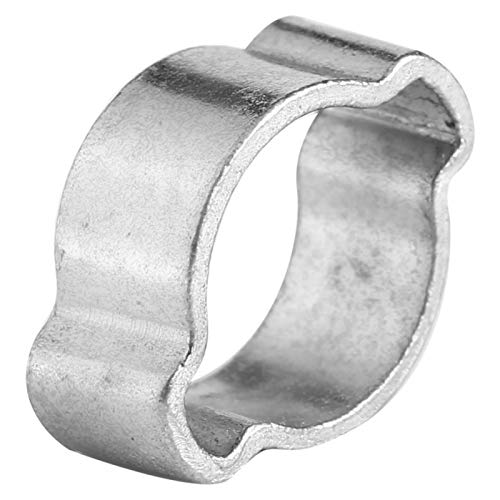 10st slangklem inclusief 8 maten verstelbare buisklemmen 304 roestvrijstalen slangklemmen (17-20MM)