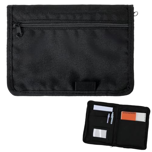 Documentmap van het voertuig A5, 24 x 17,5 cm Car Dashboard Compartment Organizer met meerdere compartiments, Automap voor het opslaan van controles, facturen, ontvangsten en tickets