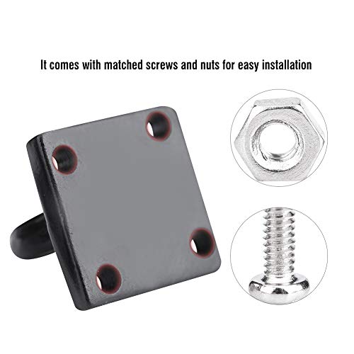 RC Car Trailer 1/14 Tractor Accessoires Metal Black Simulation Trailer Tow Lock Bracket Bracket Set voor Axial Scx10 Cc01 D90 D110 TF2 RC Car