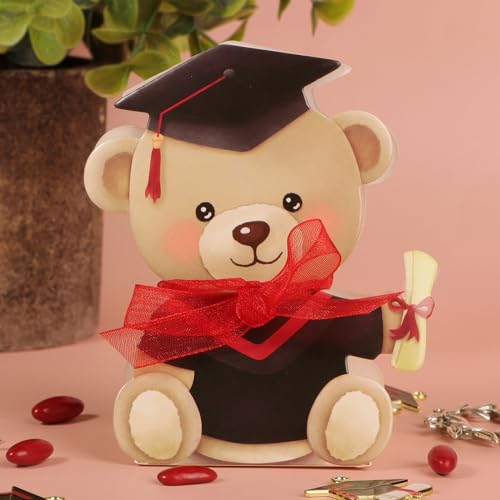 50st Baby Bears, Afstudeer Geschenk Boxen, Kleine Graduatie, Gast Cadeau Boxen, Leuke Cadeau Boxen voor Gast Cadeau, Graduatie, Graduatie Decoratie 5
