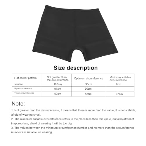 Vrouwen siliconen zwembroek voor vrouwen van 45kg tot 65kg, 4 Hoek zwembroeken voor de zomer, standaard, Modern