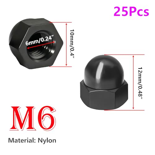 CTIA M6 Beschermdopjes Hexagon binnendraadverpakking van 25