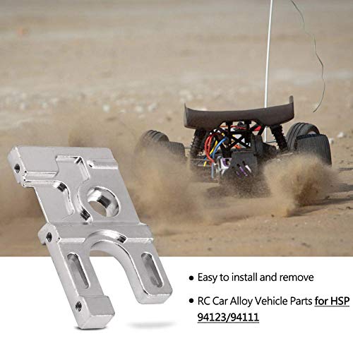 RC-Auto-Motorhalterung, Legierung Motorhalterung Bauteil f ̈1r HSP 94123/94111 RC Auto 3