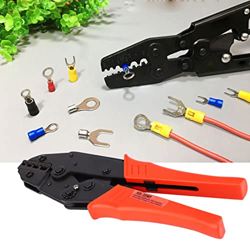 Crimping Plier, 10-35mm 8-2AWG Draad Klemtang, Draadkabel Klemtang met ergonomische handgreep voor buis en voorgeïnsoleerde kabel Lugs 5