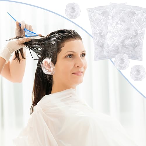 200st Wegwerp oordoppen voor douche, Waterdichte Earmuffs Caps Badend oordoppen Wisbare Earmuffs Plastic Elastische Waterdichte Earmuffs voor Douche Spa Hotel 5