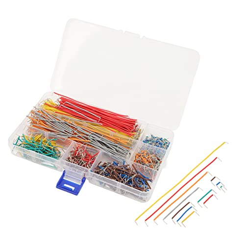 840PCS Jumper Wire Kit 14 Lengtes Koper Flexibele Breadboard Jumper Draad Kabel met Opbergdoos