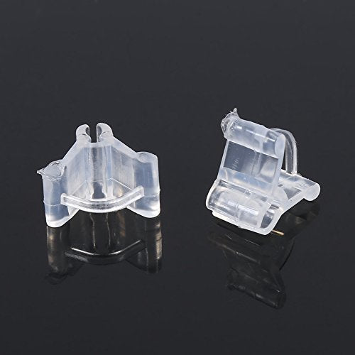 100 st Planten Clips voor het knutselen, Special Graffing Clip Tomato Zaaien Knutselen Clip Aubergine Klem voor het broeden van zaad, Aubergine Klemmen 4