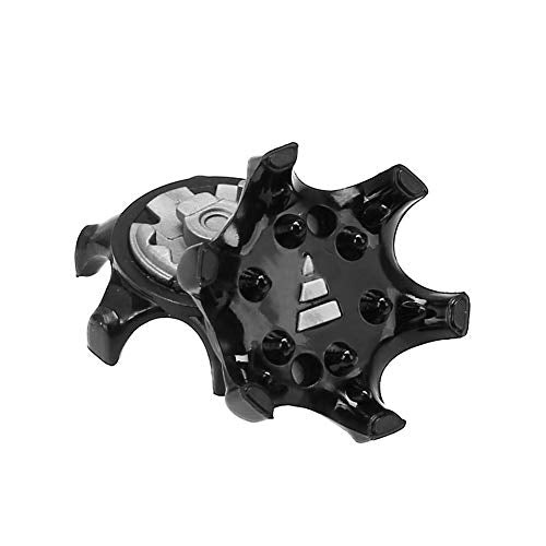 BSTTAI Golfschoenen Spikes, Kneden, Golfschoenen, Eenvoudige Vervanging Schoenen, Spikes Stingers, Eenvoudige Vervanging, Zwart, 20 stuks 3
