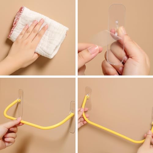 5 Stukken Schoenhouders, Wall Mount Schoenrek, Collapsible Schoenhouder, Wall Mount Schoenrek, Schoen Organisator voor Wall Mounting(Geellow) 3