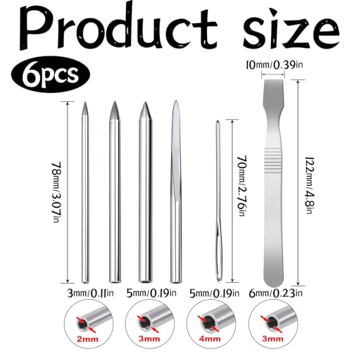 Stk Paracord Set, Paracord Accessoires, Paracord Lacing Naald, Roestvrij stalen Paracord Naald, Paracord Smoothing Tools, Paracord Cords, Paracord Naainaalden, voor het Weven Paracord