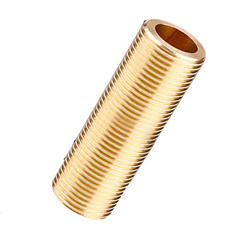 Messing Running Tepple Tool Tepple Tube 1/2" Threaded loodgieter passen voor buiten of Marine toepassingen 120mm Gold