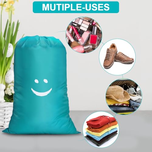 Reis Waszak, Waterdichte Reis Waszak Vuile Wasserij Grote Capaciteit Bag Reis Wasserij Container 61 x 91 cm Blauw + Grijs 3