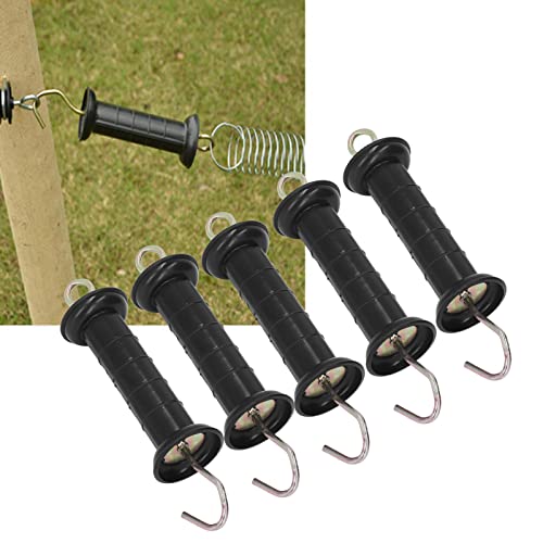 Fence Gate Grip Handle, Dierenbescherming Roestvrij 5Pcs Elektrische Fence Handgreep voor Farmer Garden Aquacultuur