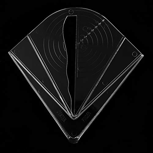 Middenzoeker, snel vinden het exacte centrum van vierkanten, ronde, achthoekige en zeshoekige houtbewerking gereedschap voor maximaal 20 cm, praktische meting en 3