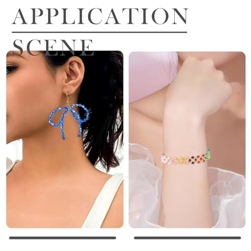 2250st Acryl Bicone Kralen 4mm Transparant Facet Kristallen Kralen Klein Ambacht Kralen Bulk voor DIY Vriendschap armband oorbellen ketting sieraden maken 5