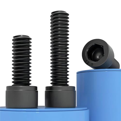 Verpakking van 20 M4 x 7 Hex hoofd schroefjes, Hex hoofd schroefjes, Carbon Steel Hex hoofd schroefjes 5