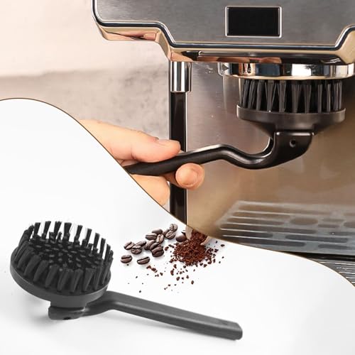 Reinigingsborstel voor koffiezetapparaat, espresso, ABS, haarborstel voor brouwers, koffiezetapparaat, afneembaar, voor 51 mm beker, 54 mm 4