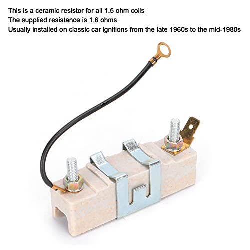 Ontsteking Coil Resistor Metal Ceramic Resistor voor 1,5 Ohm Classic Car Remote Start