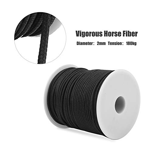 50M Spearfishing Reel Line 2mm Speargun Line Spool Spearfishing Reel Wire Voor het vangen van grote visserij buiten, Spear Gun Reel String voor vissers 3