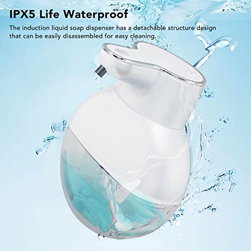 Automatische zeepdispenser voor Wall Mounted, Intelligent Sensor Zeepdispenser Touchless Hand Sanitizer Dispenser Automatische Zeep, Countertop Zeepdispensers (Gel) 5