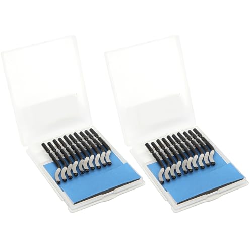 20 st Trimmen mes vervangende snijkop voor het schrapen van PVC Kunststof ijzer BS1010 Bladen ontbramen