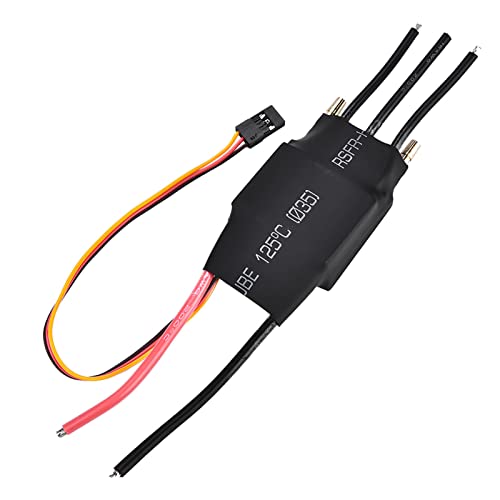 RC Boat Esc 60A 40A Brushless Esc Water Cooled Black PBC 60A Brushless Esc Water Cooling Electric Speed Controller met 5V 3A Ubec voor RC Boat Model