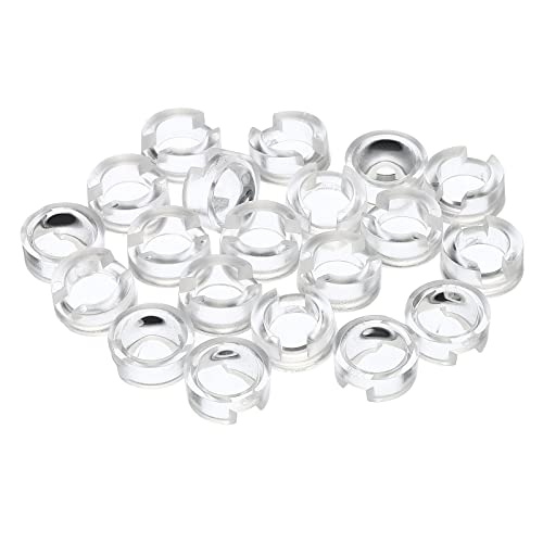 13 mm LED Convex Lens, 20 stuks, 100 graden Straalhoek, Acryl LED, Optic, Convex, Convex condensator Lens voor 1W, 3W, LED, Infrarood kralen, Transparant