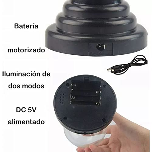 Plasma Ball Lamp 3 inch Touch gevoelige novelty nevel bol bol Globe, USB en batterij aangedreven magische orb speelgoed cadeau voor kinderen, mannen en vrouwen voor verjaardag, kerstmis, feestvieringen 3