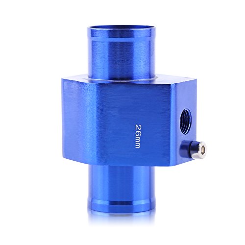 Universele Water Temp Joint Pijp Aluminium Temperatuur Pijp Sensor Diameter Radiator slang adapter Blauw 26mm 40mm (26mm)-Koso