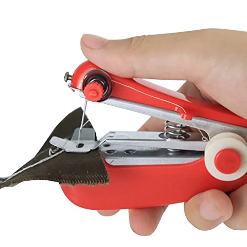 Mini Naaimachine Handheld Naaimachine Kleine Compacte draagbare handsteekmachine voor stof, kleding, Kinderkleding, Huis Reizen, Ambachten 4