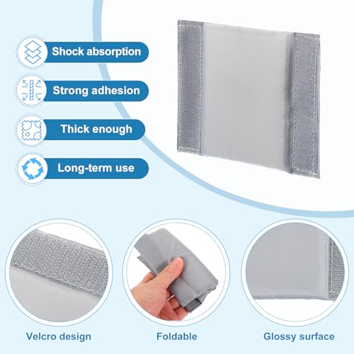 Cameratas Divider, 2 stuks 12 cm x 9 cm x 0,8 cm Shockproof Cameratas Inserts, Scheiderpad, Beschermende Lens voor Nikon Camera, DSLR Bescherm Bag Organizer, Universeel 3