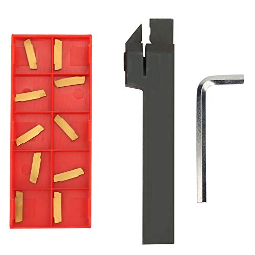 MGEHR1616-2 100mm CNC Draaibank gereedschapspost, 10 stuks, MGMN200-G gereedschapshouder voor draaien Messen