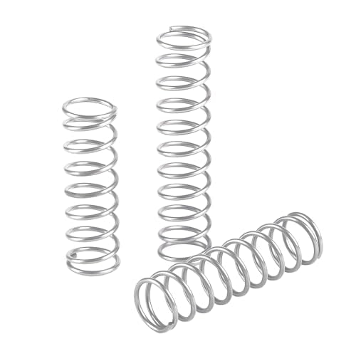 Verpakking van 10 compressieveren, roestvrij staal 304 veer, draad diameter 0,7 mm, buitendiameter 7 mm, lengte 30 mm 5