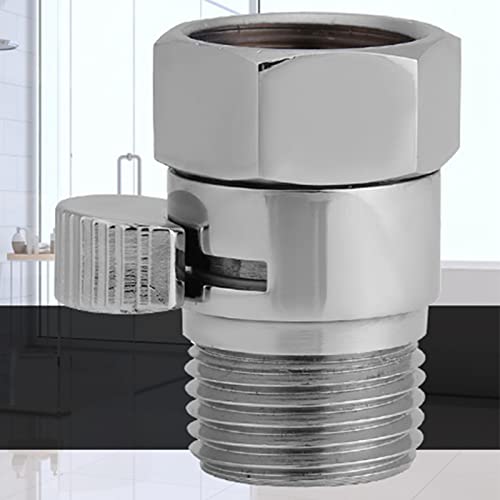 Afsluitventiel voor doucheslang, waterstopdouche, douchekop afsluitklep, schakelbare douchekop, massief messing afsluitventiel, G1/2 stromend Contol Afsluiten, waterbespaarklep voor 5